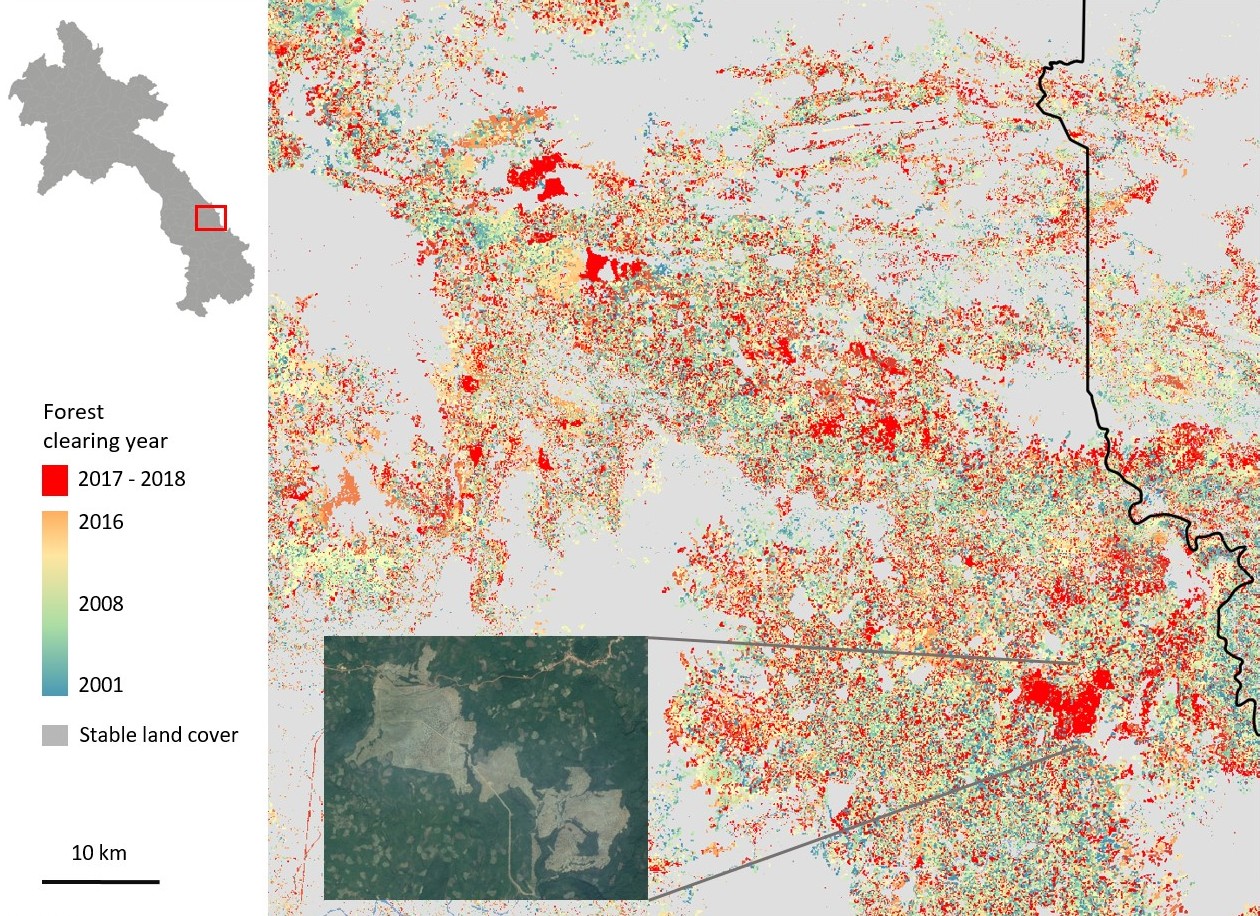 shifting agriculture map