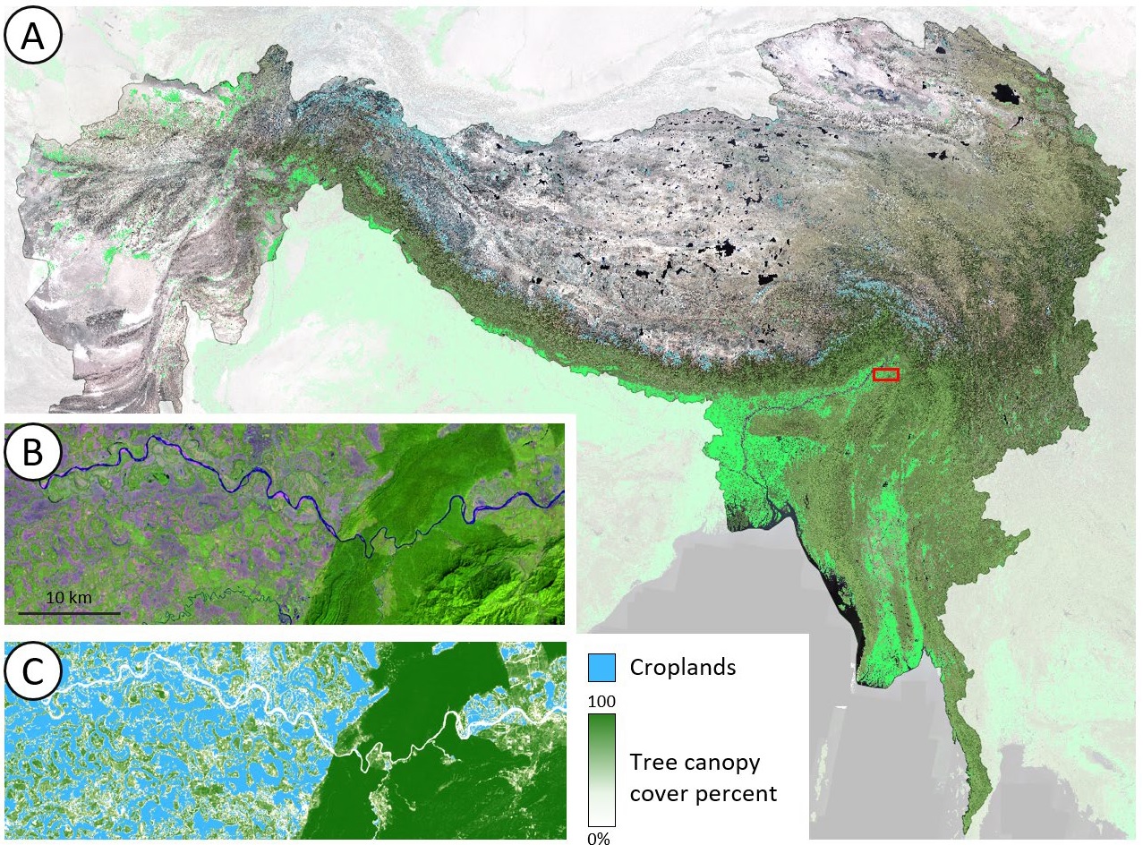 map of hindu kush